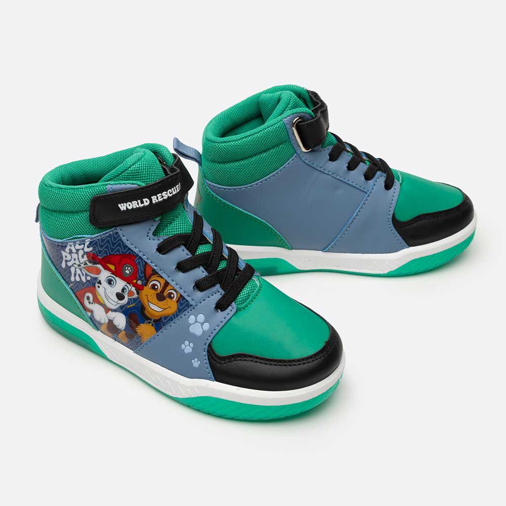 Zapatilla Urbana Verde Niño Paw Patrol