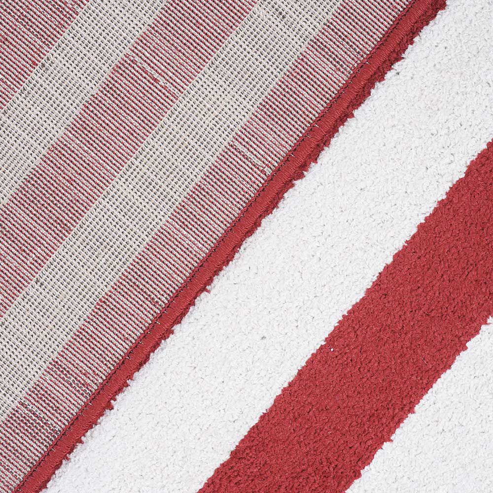 Alfombra Dib Kaleb 50 x 90 cm Rojo