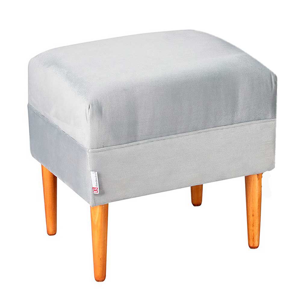 Pouf Bodevir Provenza Felpa 04 Gris 