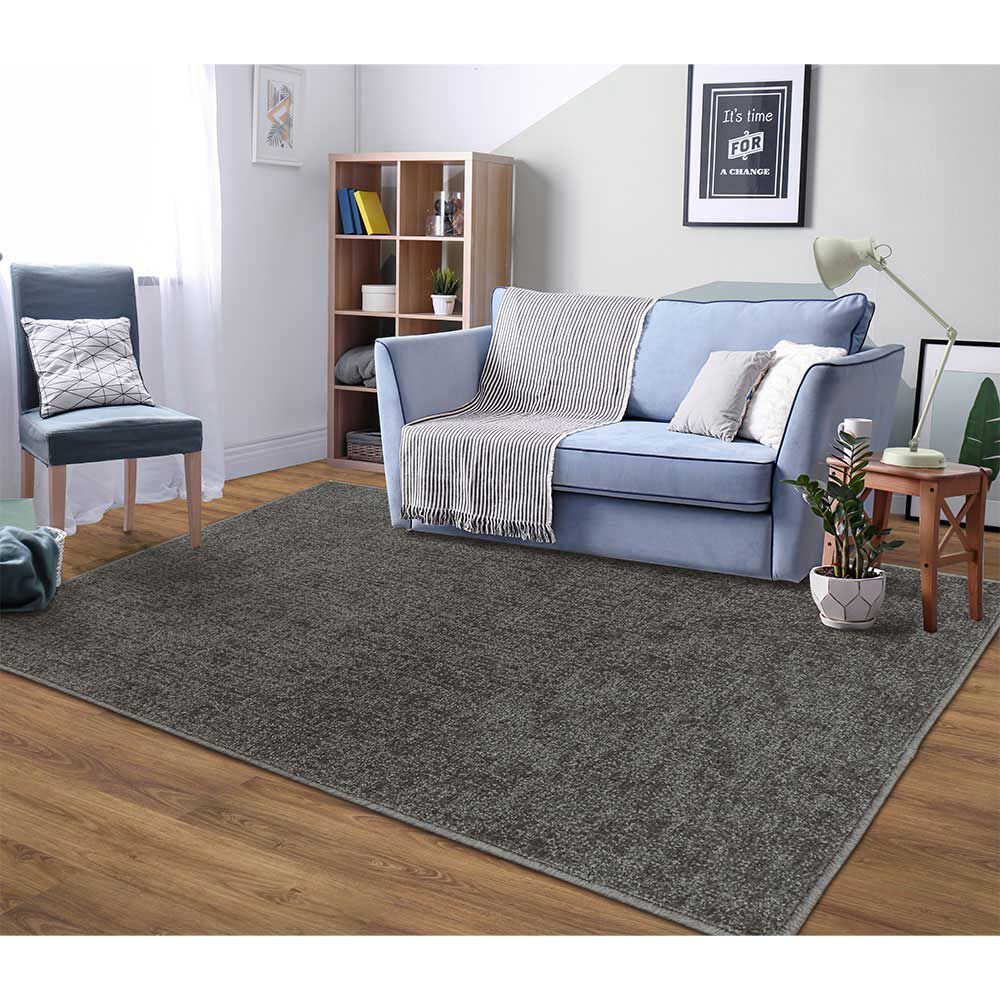 Alfombra Decocasa Elegant Dk Gray 150 x 200 cm Gris