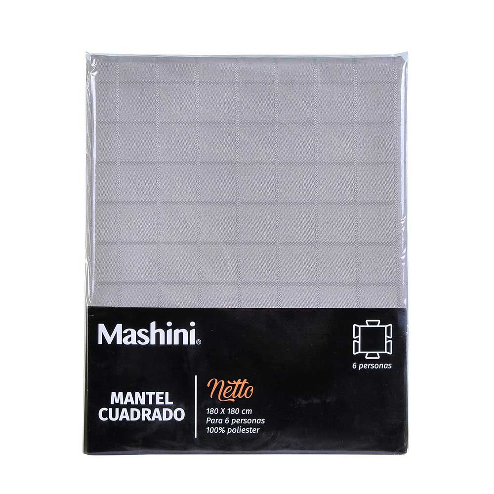 Mantel Rectangular Mashini Liso 180 x 180 cm