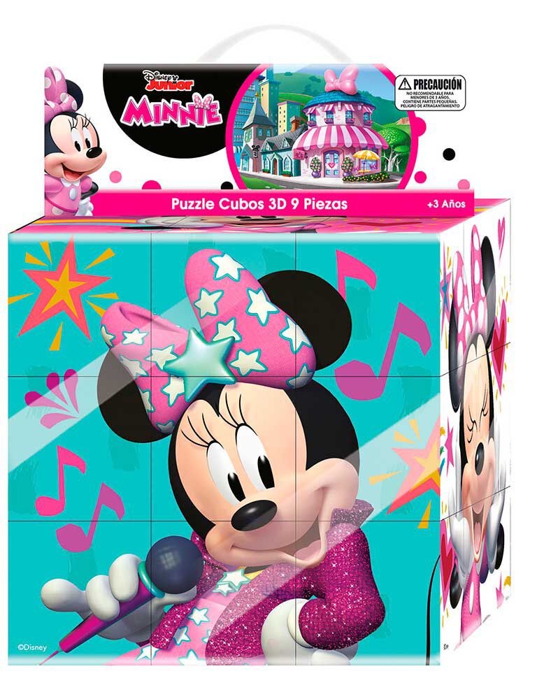 Puzzle 9 Piezas Minnie Disney