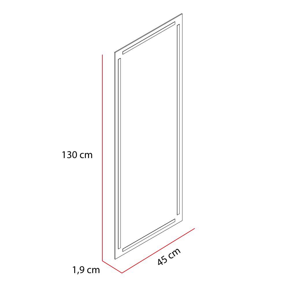 Espejo Rectangular TuHome Lugo 130 x 45 cm