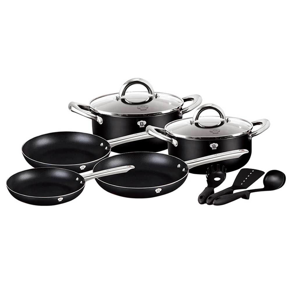 Batería de Cocina Blaumann 10 Piezas Negro