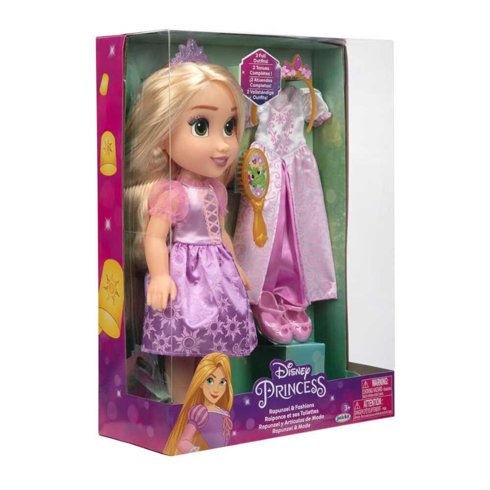 Muñeca Rapunzel y Accesorios Princess