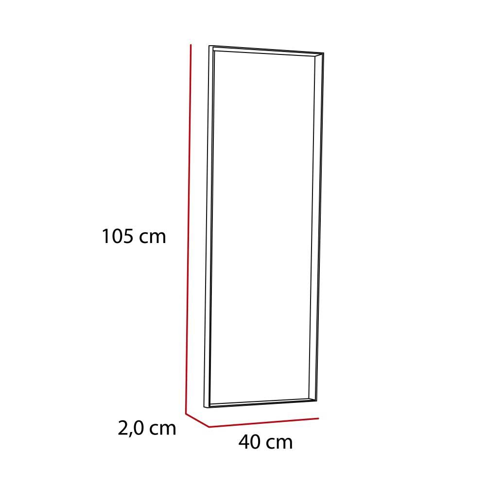 Espejo de Vidrio TuHome Galena 105 x 40 cm