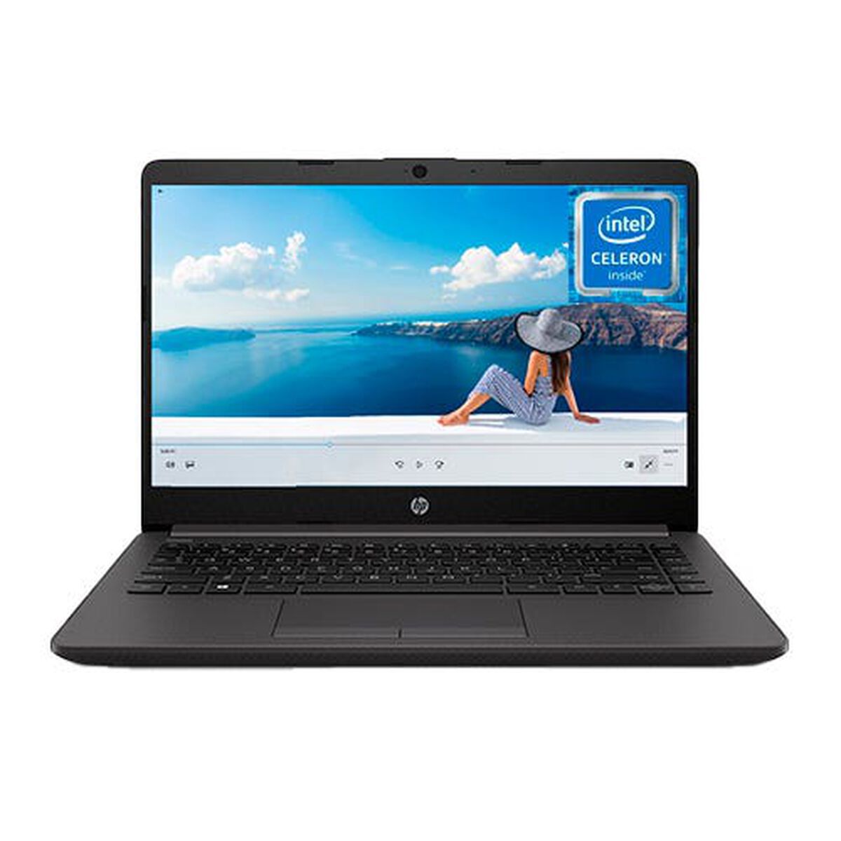 Combo Notebook HP 240 G9 Celeron 8GB 256GB SSD 14" + Kit Mochila Notebook + Audífonos + Mouse