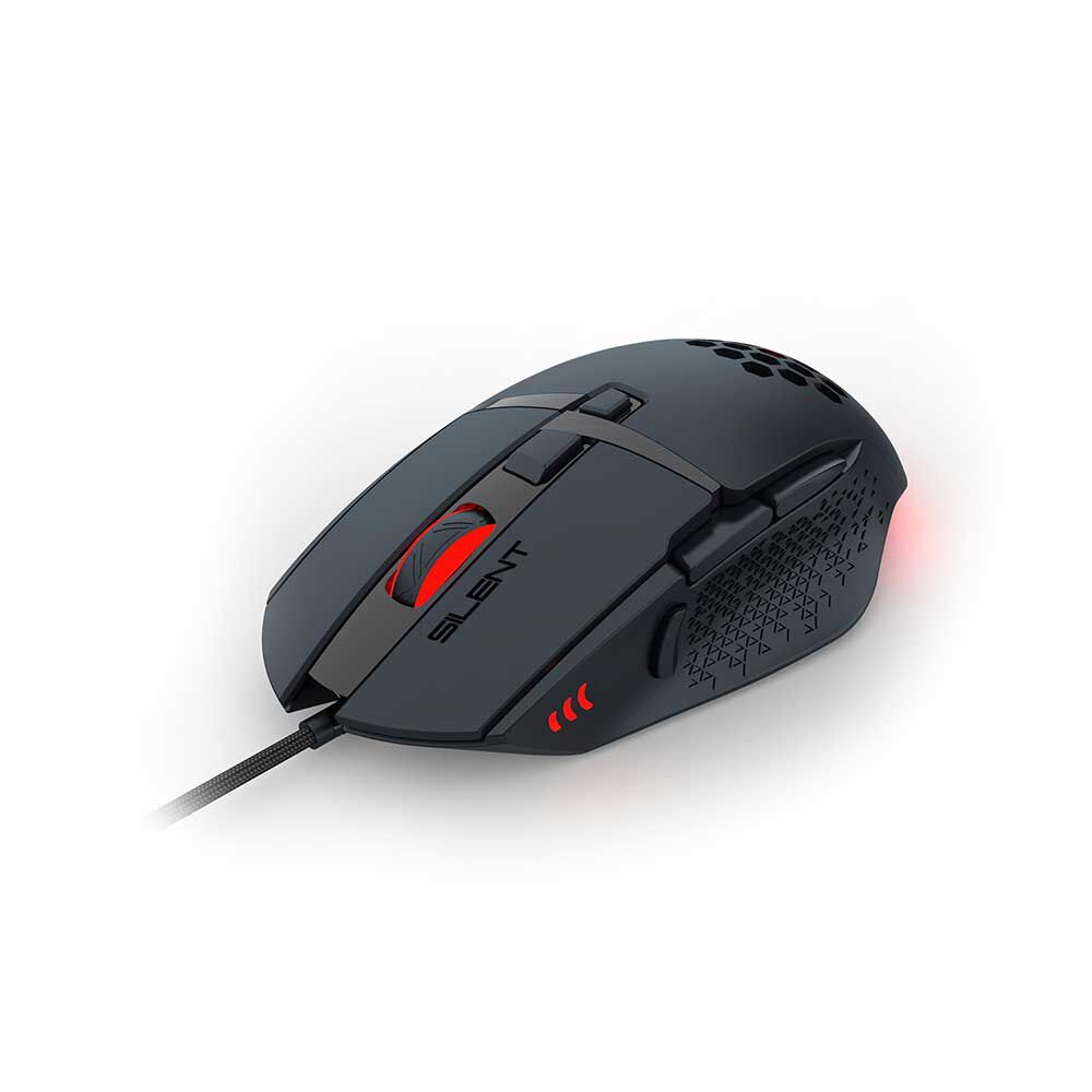 Mouse Gamer 3DFX Silent Negro