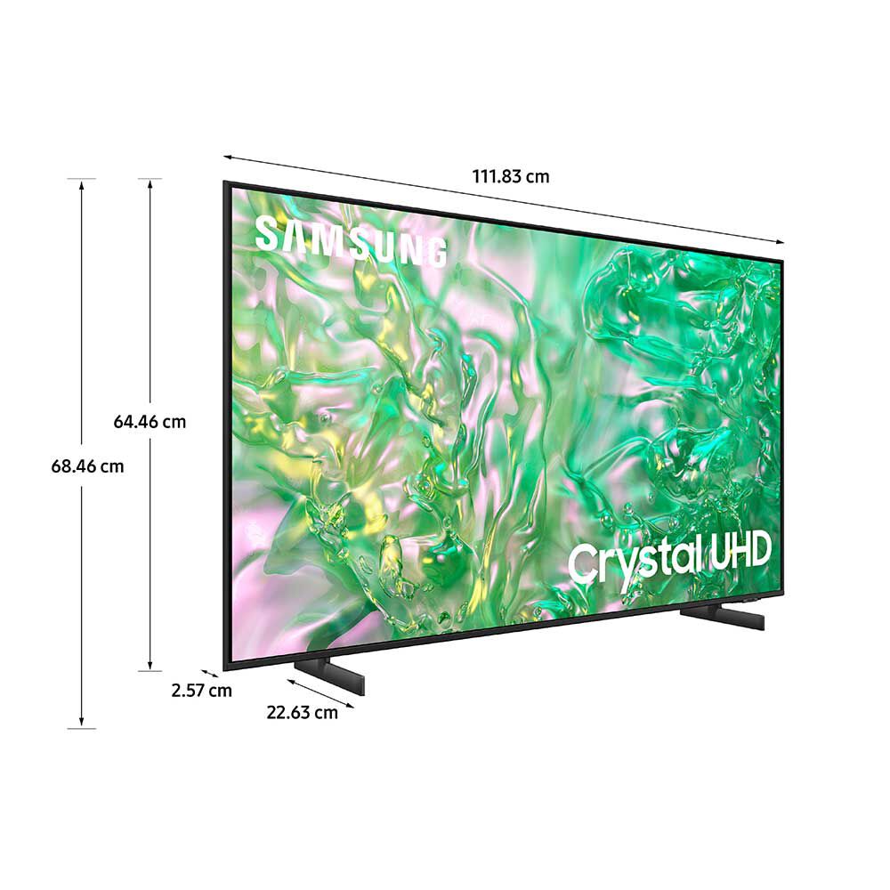 LED 50" Samsung Crystal DU8000 Smart TV 4K UHD 2024