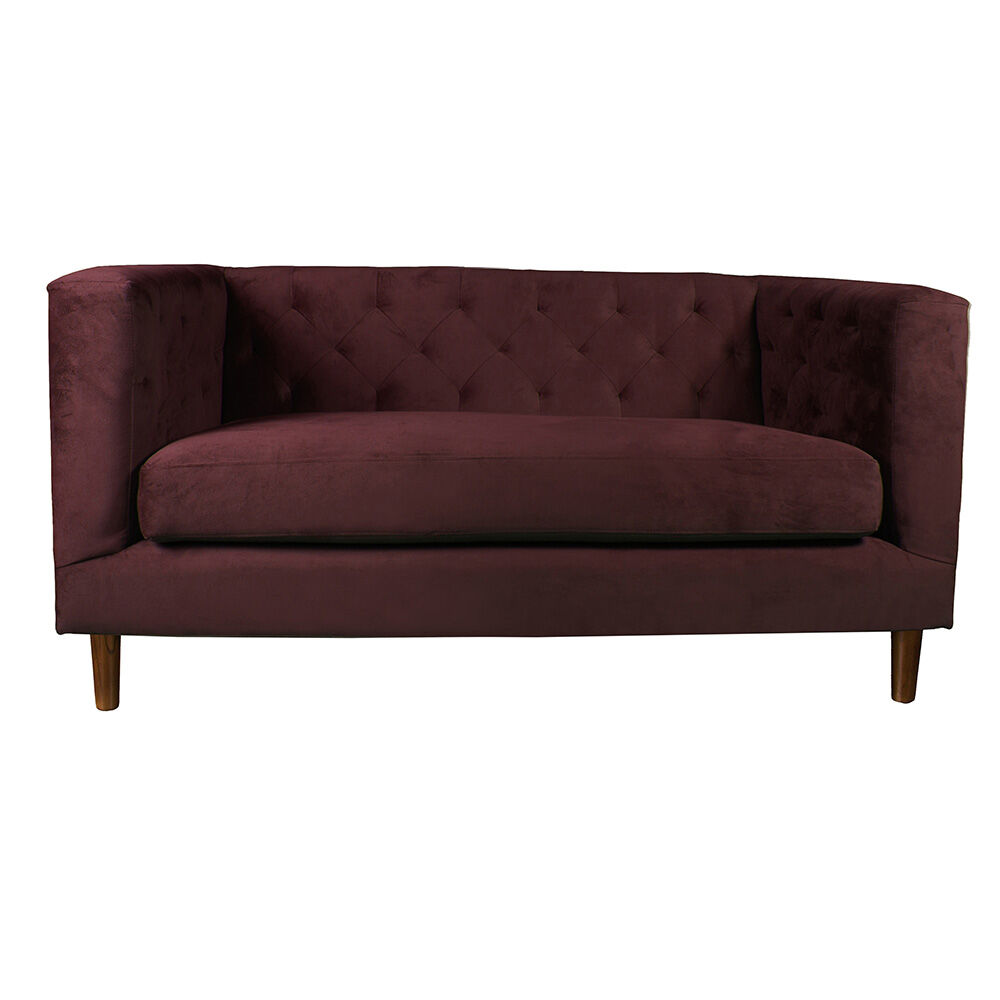 Sofá Tela Velvet Latam Home Brescia 2 Cuerpos