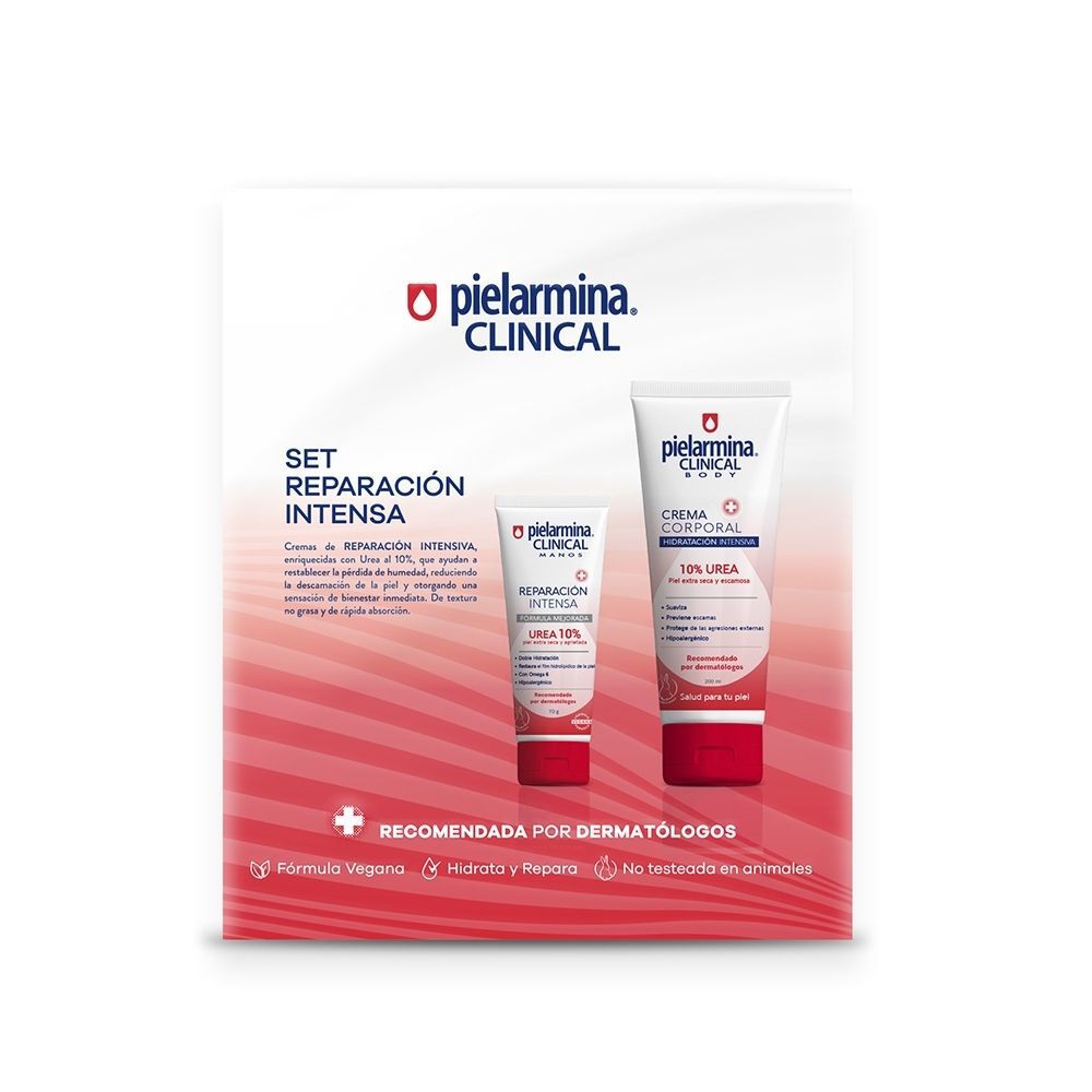 Set Reparación Intensa Manos + Cuerpo Pielarmina Clinical Urea