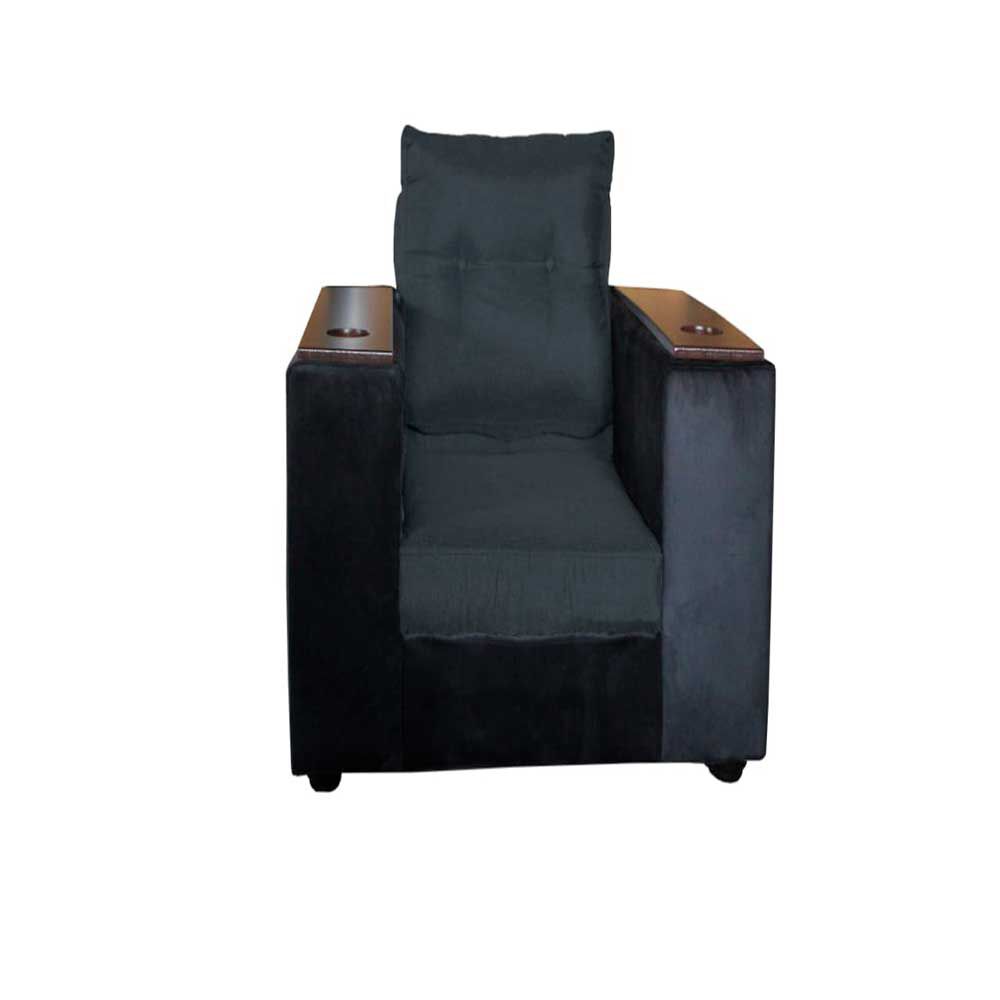 Juego de Living Diseño A&M Home Jocelyn Sofá 3 Cuerpos + 2 Sillones 1 Cuerpo Negro