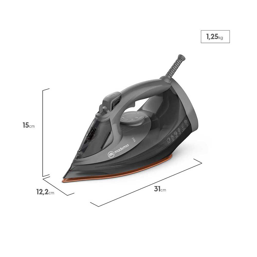 Plancha a Vapor Mademsa MIR 40