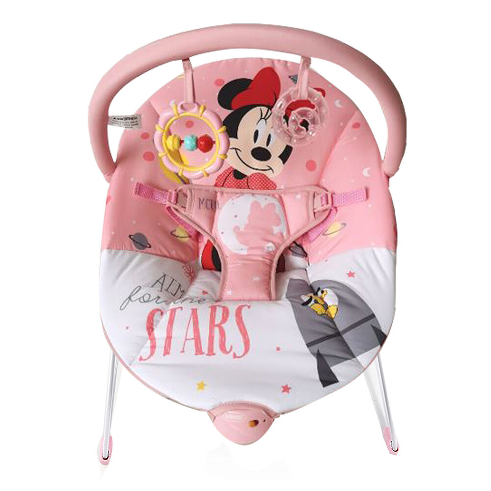 Silla Nido Vibradora Minnie Rosada Disney