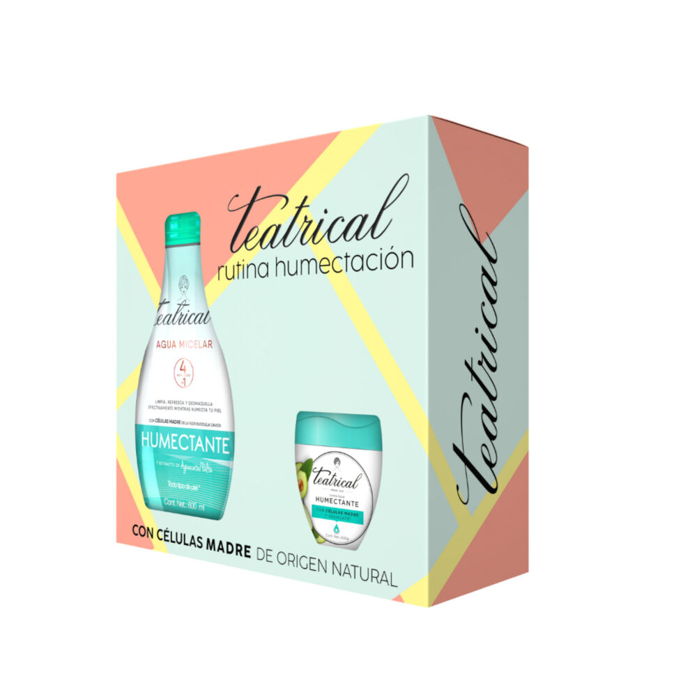 Pack Teatrical Agua Micelar 600Ml + Humectante 100Gr