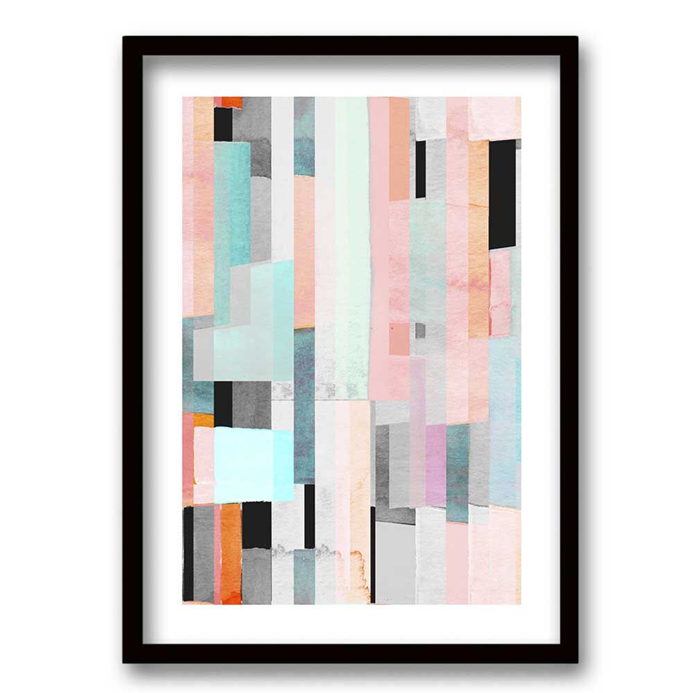 Cuadro Decorativo Retela Abstract Color 70 x 50 cm