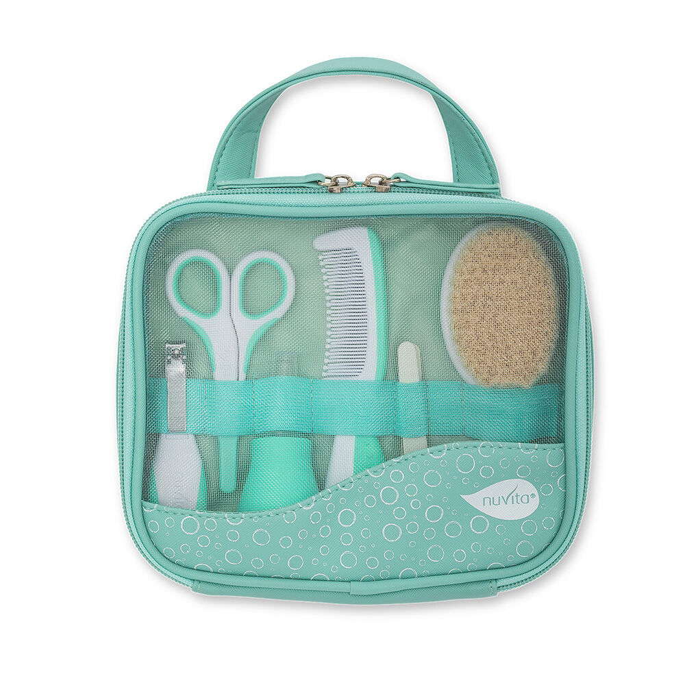 Set de Artículos de Higiene Bebe Baby Care Verde Nuvita