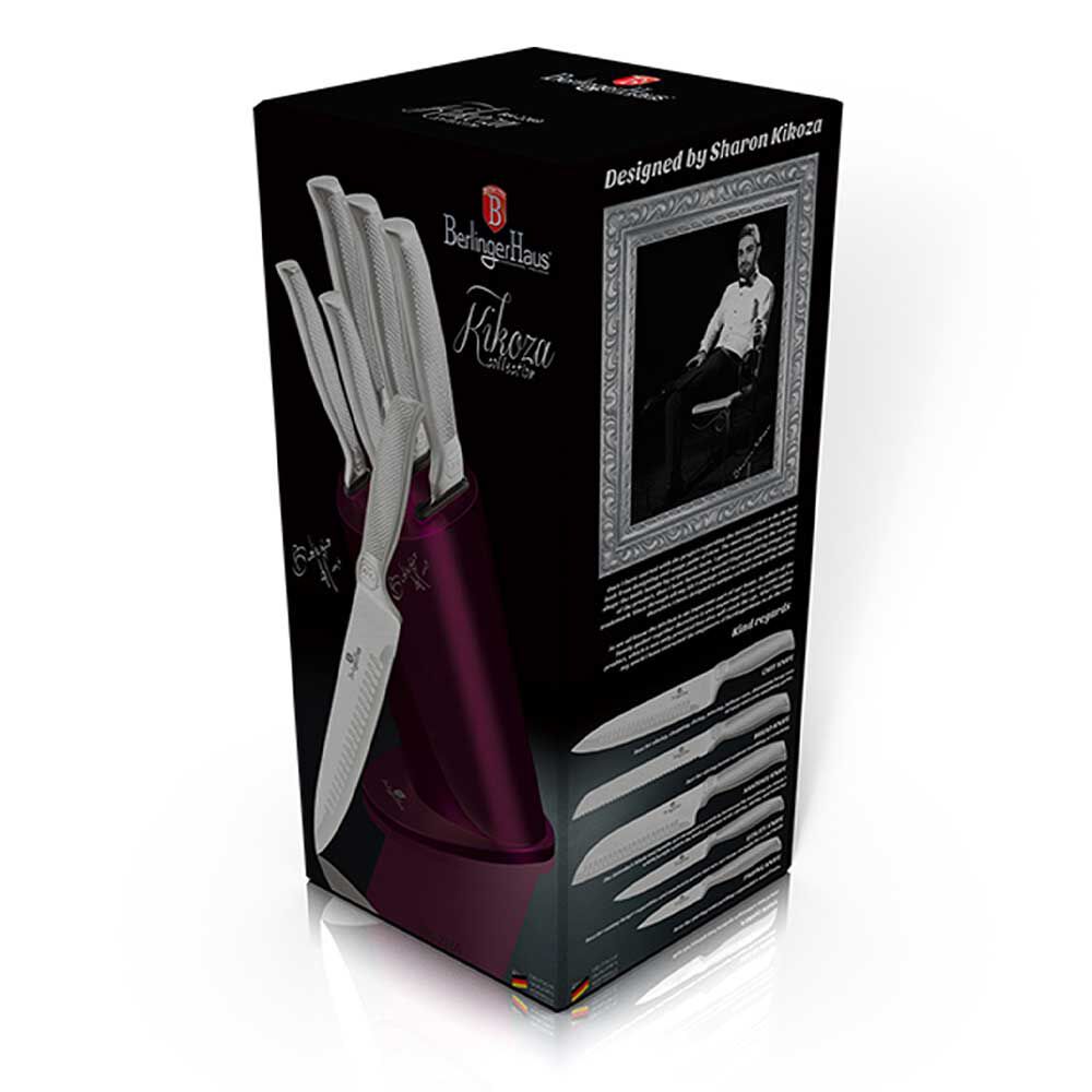 Set de Cuchillos Berlinger Haus 6 Piezas Morado