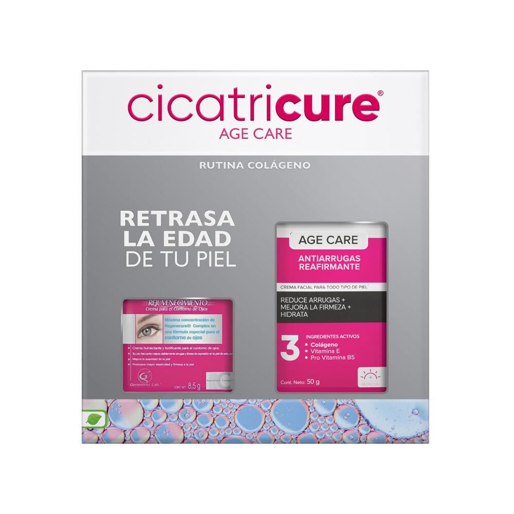 Pack Crema Reafirmante 50 Gr + Contorno De Ojos 8,5 Gr Cicatricure