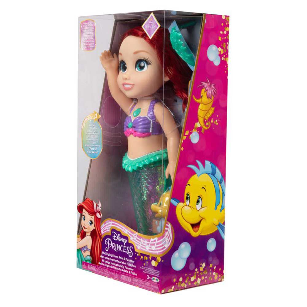 Muñeca Musical Ariel y Flounder Princess