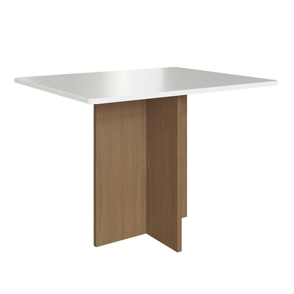 Juego de Comedor Home Mobili Monaco 4 Sillas Café