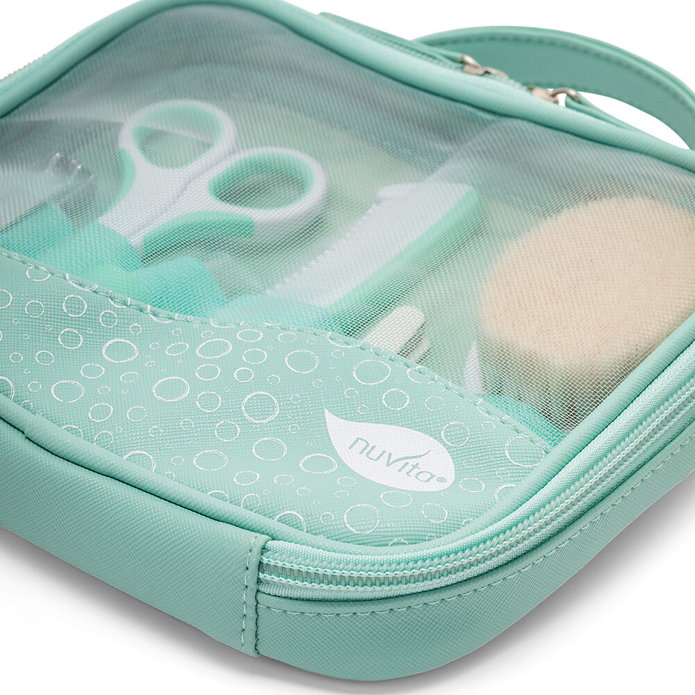 Set de Artículos de Higiene Bebe Baby Care Verde Nuvita