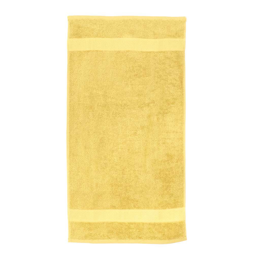 Set 2 Toallas de Baño Mashini Liso 70 x 140 cm Amarillo