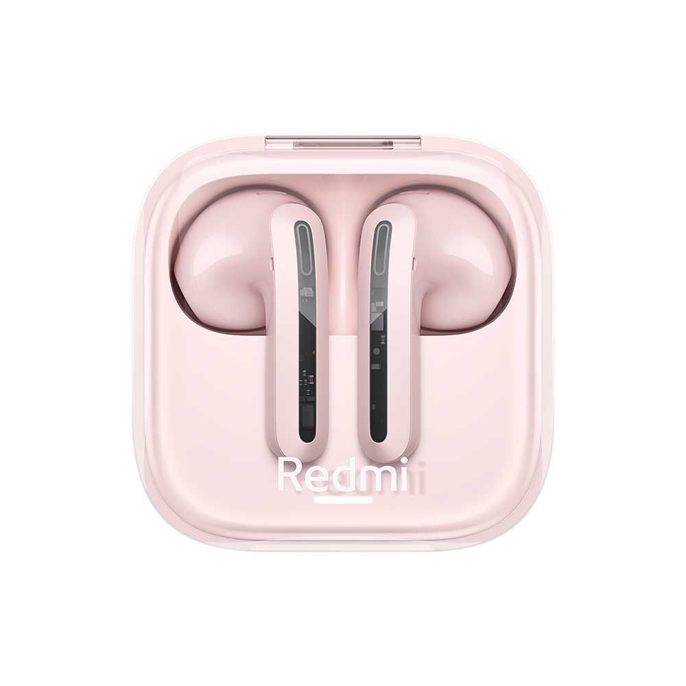 Audífonos Bluetooth In Ear Xiaomi Redmi Buds 6 Active Transparent Pink