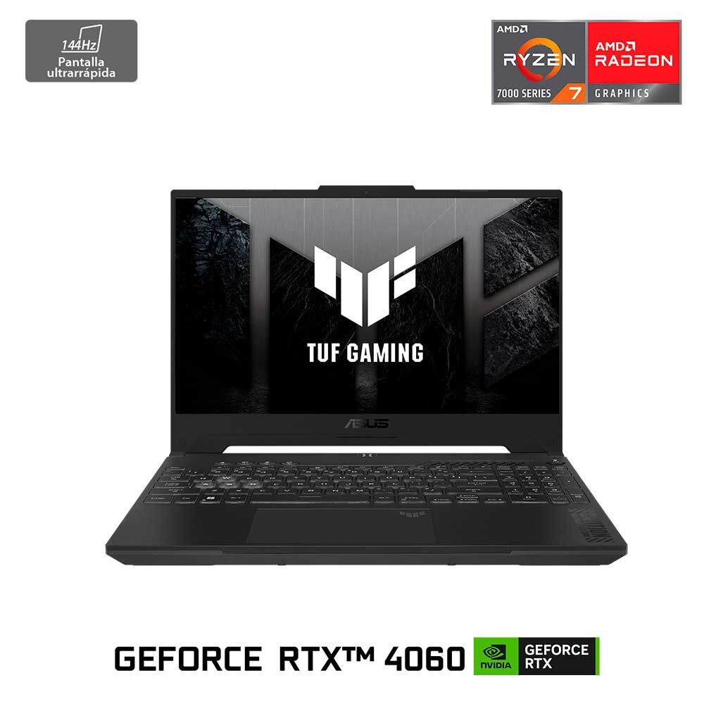 Notebook Gamer Asus TUF Gaming A15 FA507NV-LP052W AMD Ryzen 7 16GB 512GB SSD 15,6" NVIDIA RTX 4060