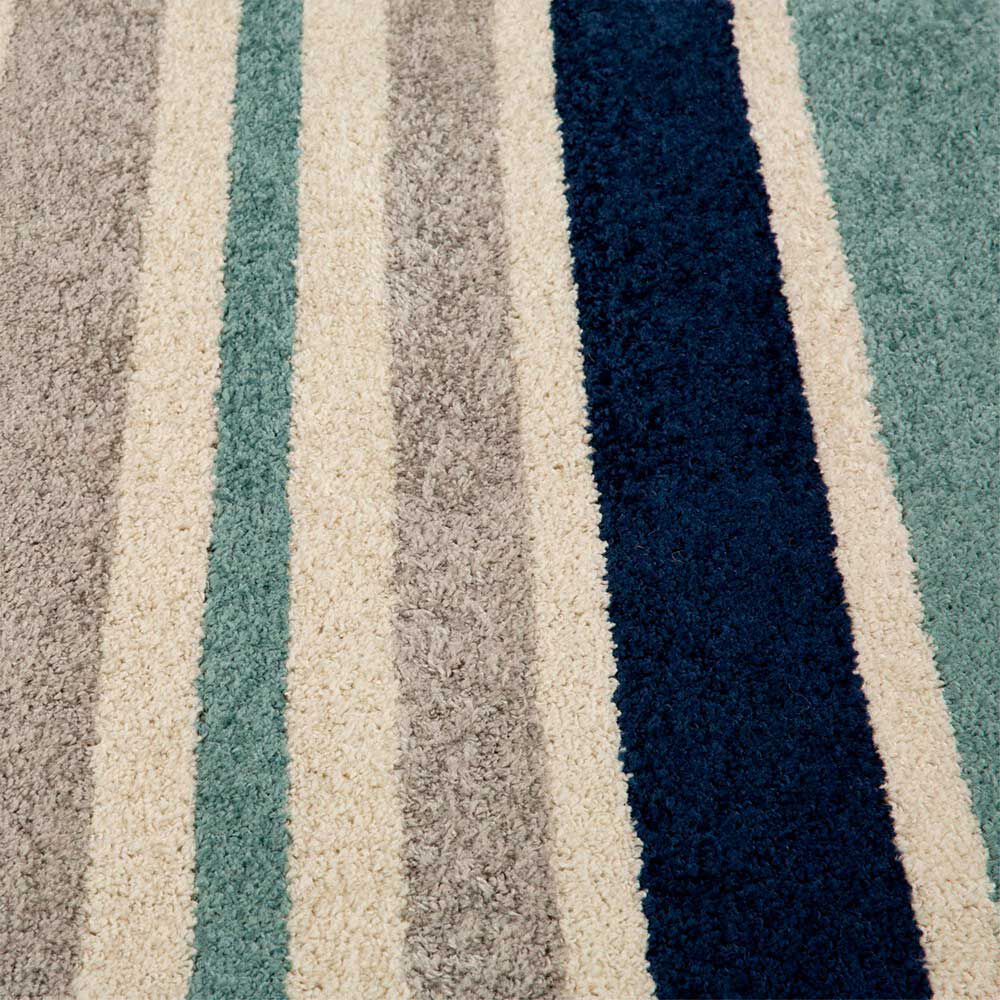 Alfombra Dib Kaleb 50 x 90 cm Azul