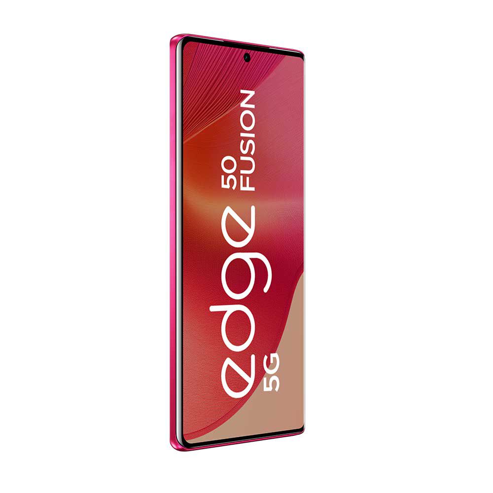 Celular Motorola Moto Edge 50 Fusion 256GB 6,7" Rosa Fragola Liberado