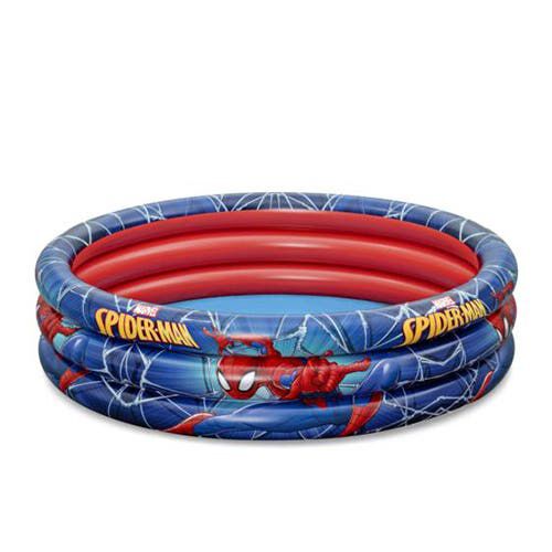 Piscina Inflable de 3 Anillos Bestway Spider-Man 200 Litros