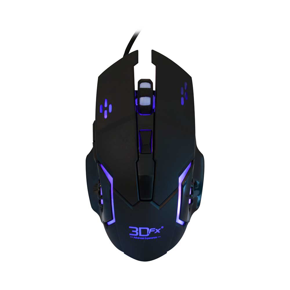 Mouse Gamer 3DFX Skirmish Negro