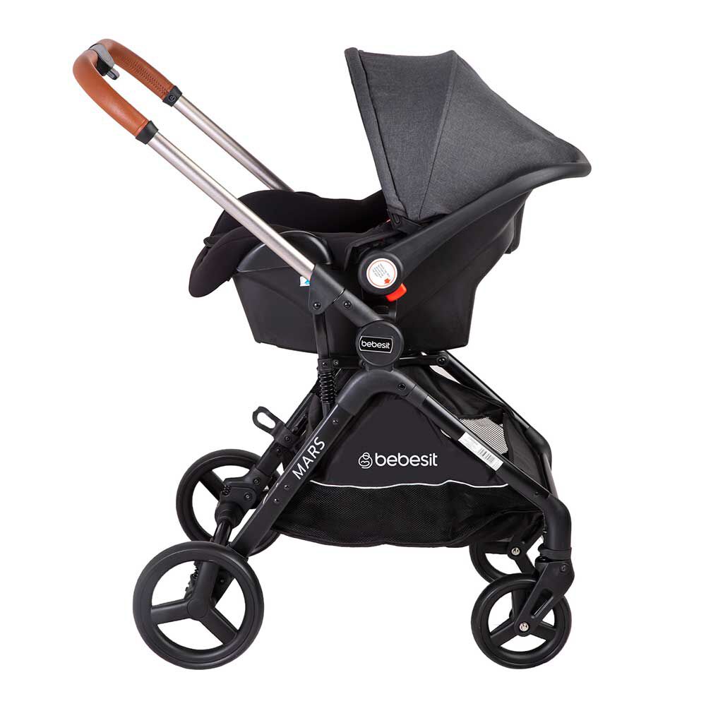 Coche Travel System con Silla y Base de Auto Bebesit