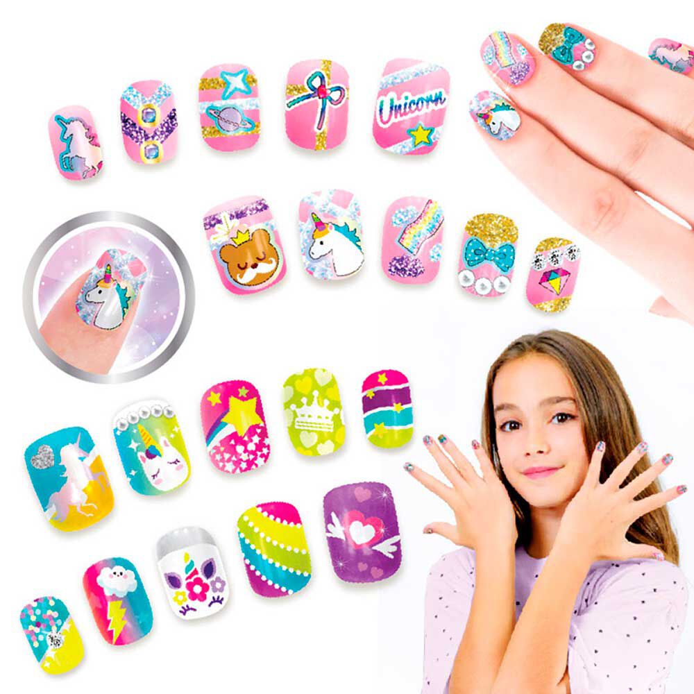 Decora tus Uñas Unicornio Tasia