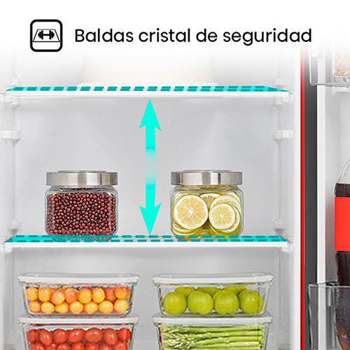 Refrigerador Frío Directo Hisense HRO179RD 177 lts.