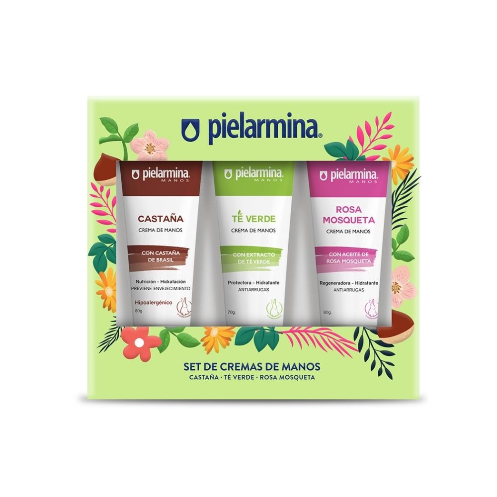 Tripack Crema de Manos Pielarmina