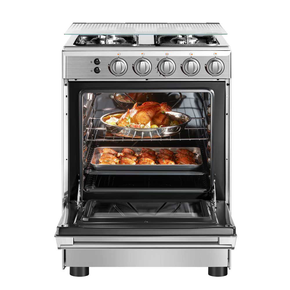 Cocina a Gas Midea MCG-4QSG24NS 4 Quemadores