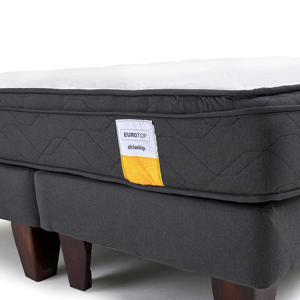 Cama Europea Drimkip Base Dividida Queen Eurotop