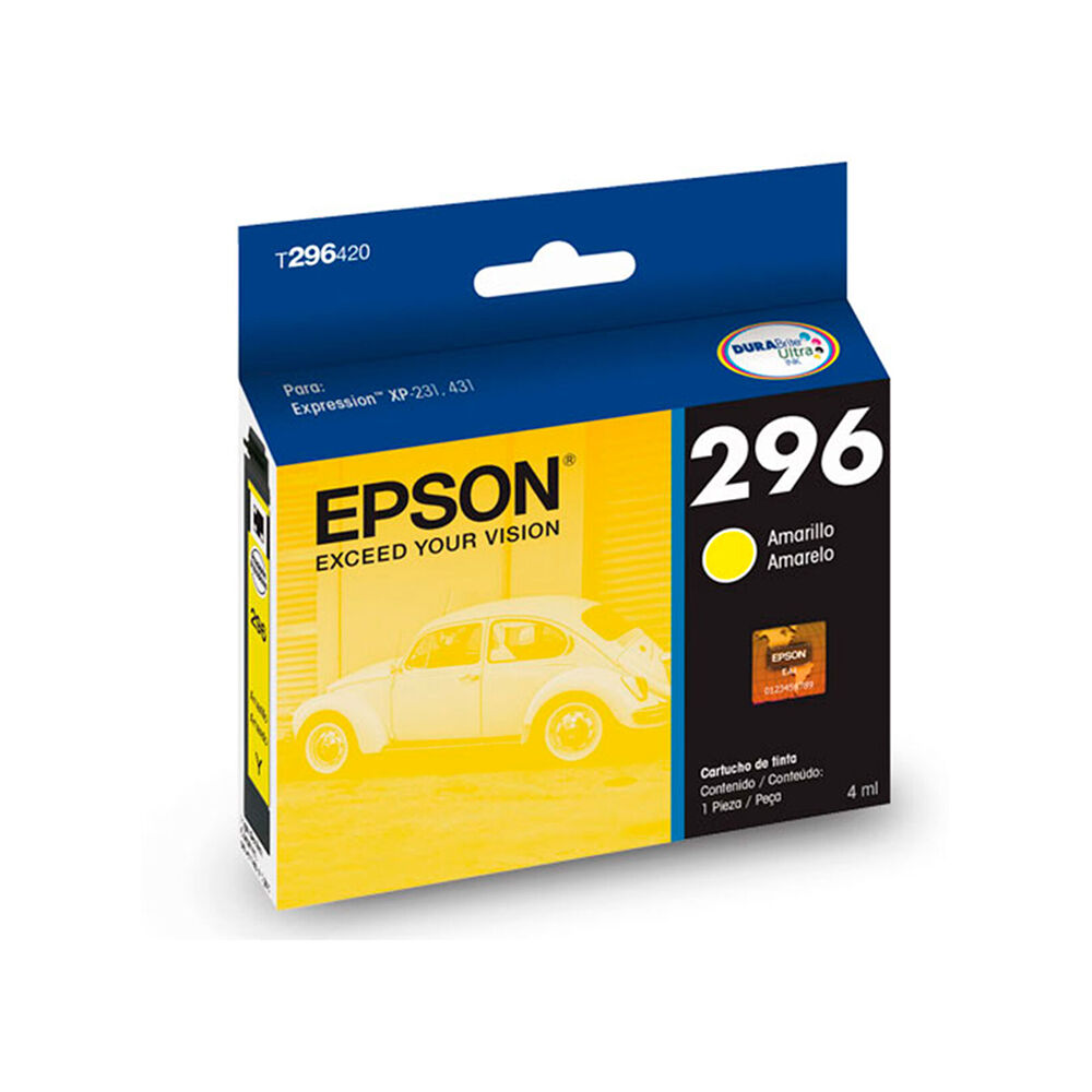 Tinta Cartridge Epson 296 420 Yellow