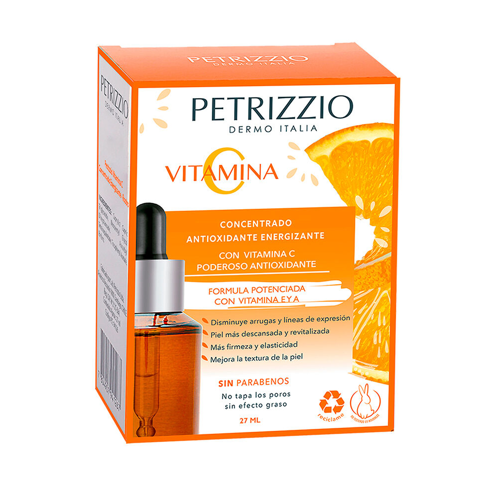 Sérum Petrizzio Concentrado Vitamina C Antioxidante Energizante