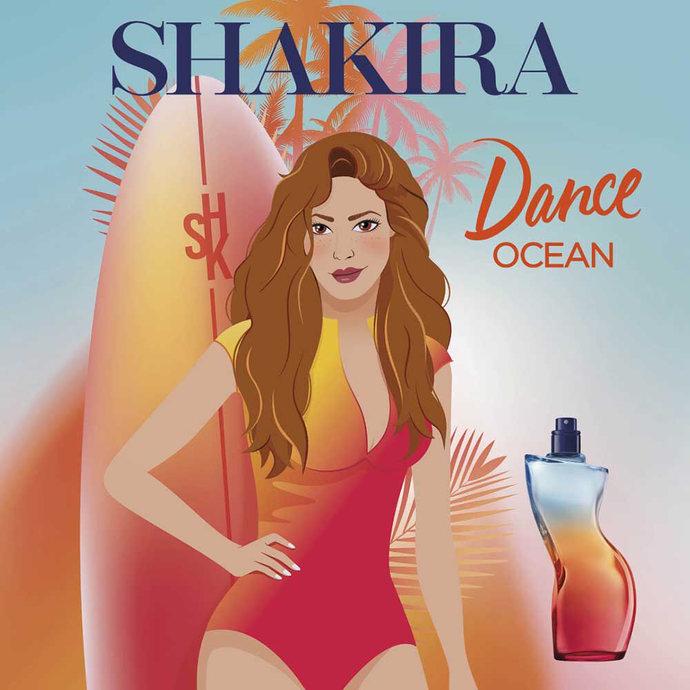 Perfume Shakira Mujer Dance Ocean EDT 80ML