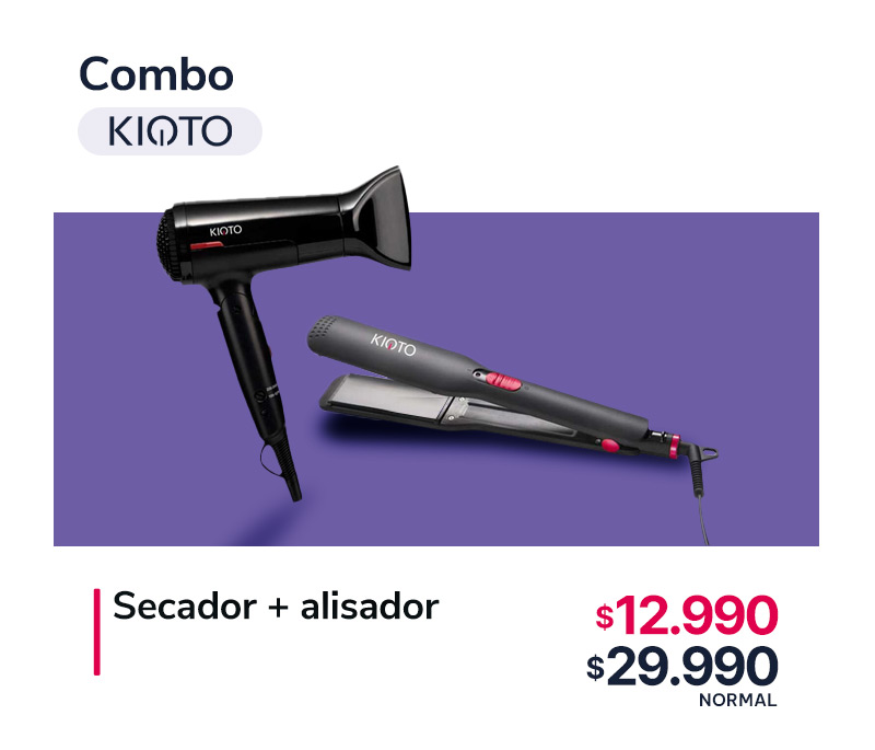 COMBO SECADOR + ALISADOR