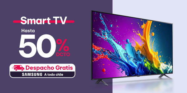 Smart TV hasta 50% descuento