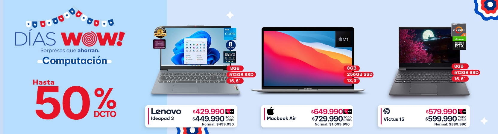 Computacion Hasta 50% descuento