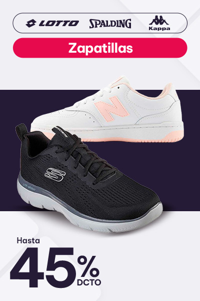 zapatilla hasta 40% descuento