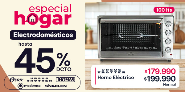 electrodomesticos hasta 45% de dcto