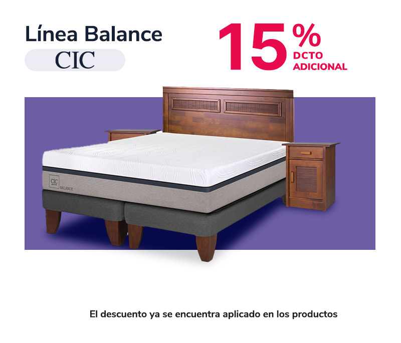 15% dcto adicional línea Balance