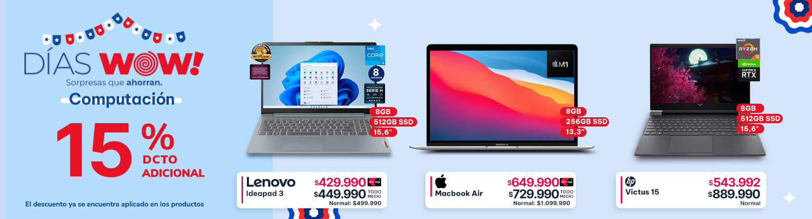 Computacion Hasta 50% descuento