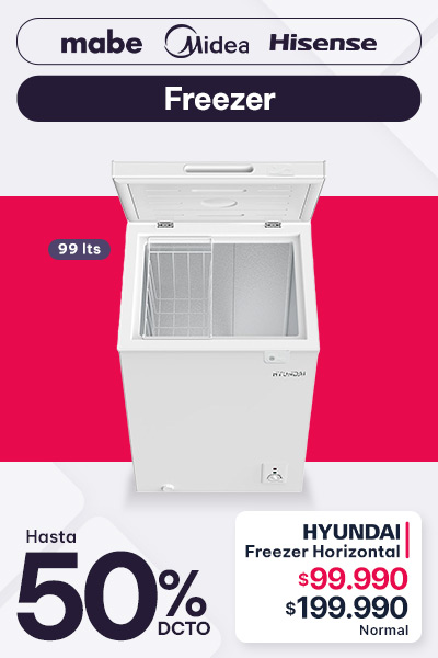 freezer hasta 50% de descuento